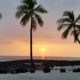 HAWAII_Big Island_Puuhonua-Honaunau-Beach-Sonnenuntergang